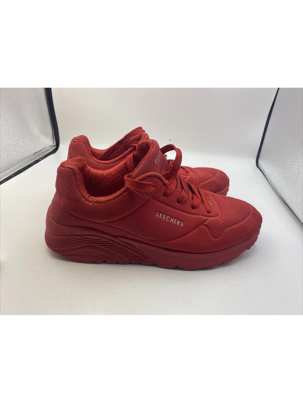 Skechers Shoes Sneakers Kid Size 5.5 Red Comfort Running Walking
